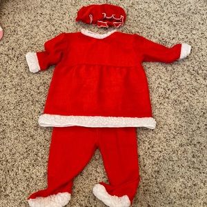 Vintage 80s Baby Christmas Outfit
